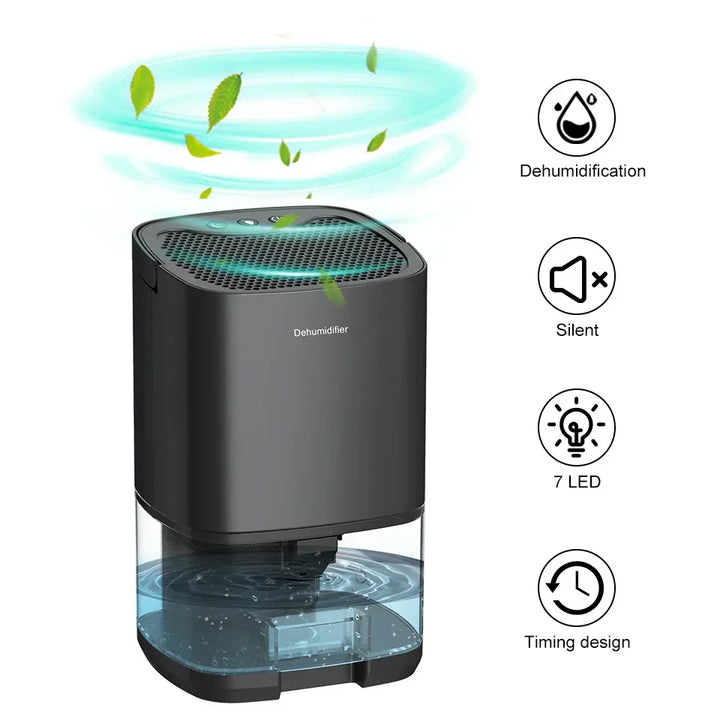 Aveline 2-in-1 ontvochtiger met luchtfilter zuivert de lucht en verbetert uw binnenklimaat.