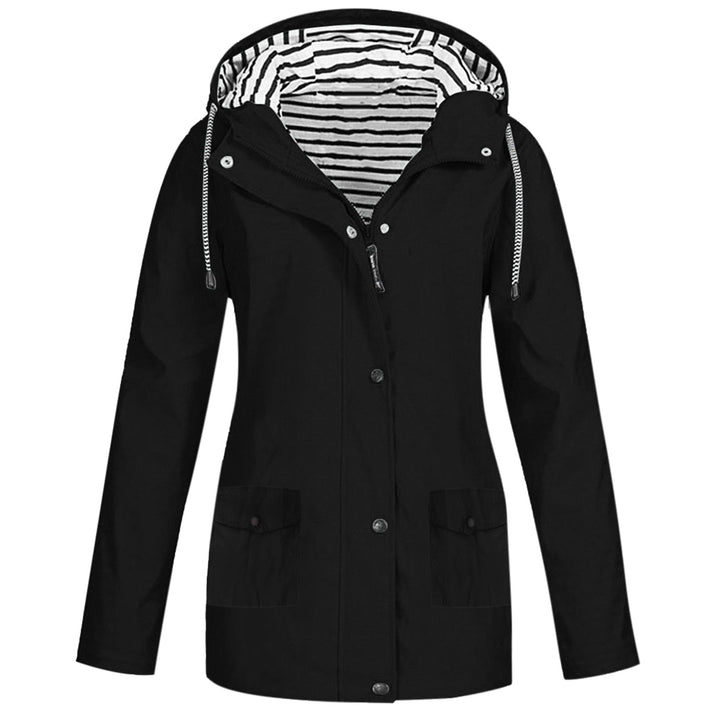 Roze KarieJacket dames, waterdicht en ademend. Essentieel voor droge outdoor sporten zoals wandelen en fietsen.