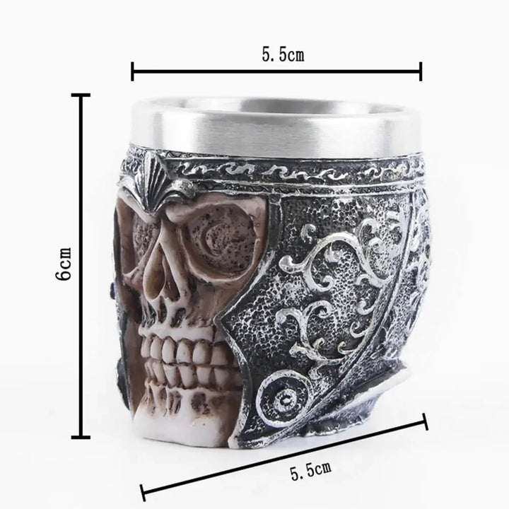 Handgemaakte middeleeuwse mok, uniek Vaderdag cadeau. Stoere viking beker voor mannen.
