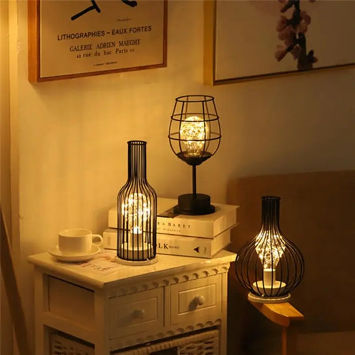 Stijlvolle draadloze LED sfeerlamp, perfecte decoratie en verlichting voor huis en tuin.