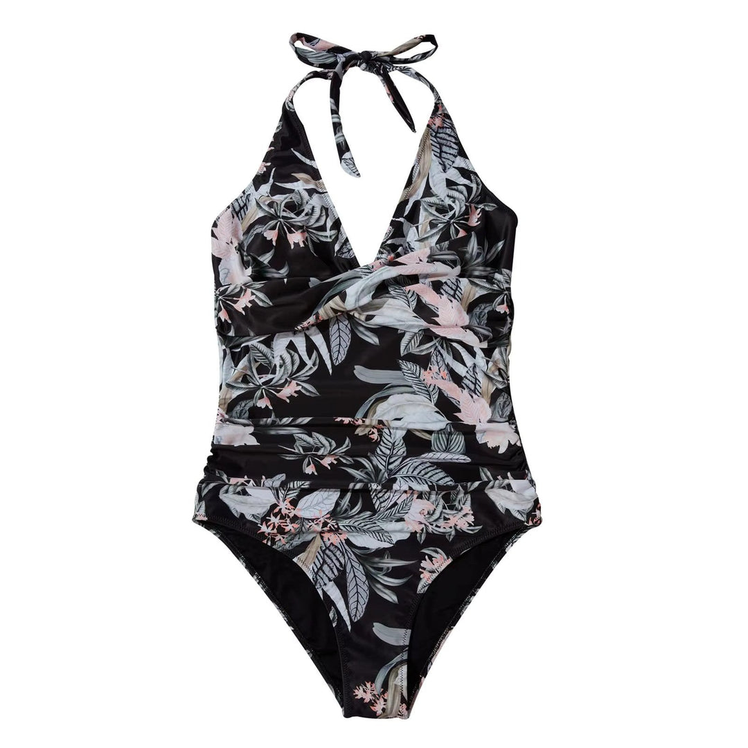Dames Hoymans bikini: push-up top en hoge taille broekje, verstelbaar voor de perfecte pasvorm.
