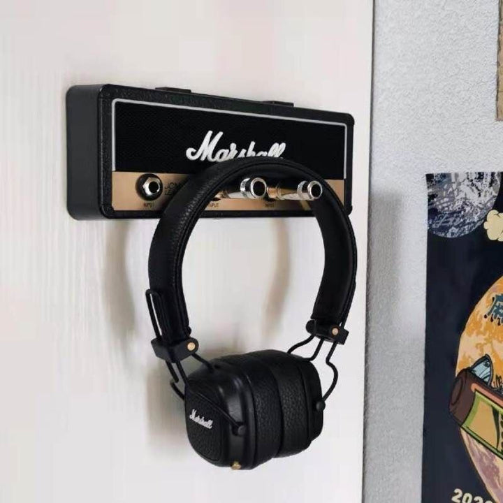 Decoratieve gitaar sleutelhouder, een vintage zinklegering wandorganizer. Stijlvolle opbergoplossing voor je sleutels.