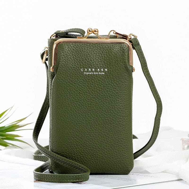 Veelzijdig telefoontasje crossbody: compacte dames tas voor telefoon, pasjes en andere essentials.