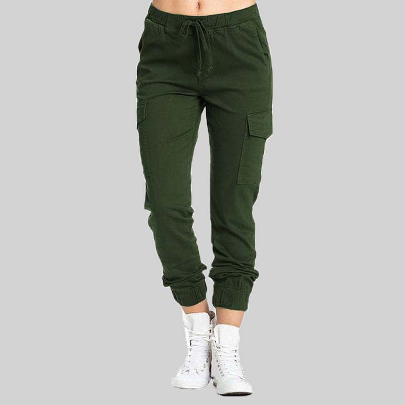 Dagelijkse mode: Dames cargo broek Nova, comfortabel en stijlvol voor elke gelegenheid.