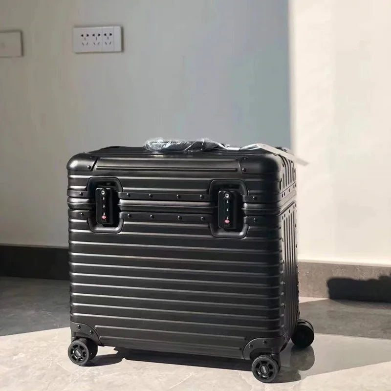 Monaco aluminium-magnesium reiskoffer. Premium hardcase met TSA slot, perfecte spinner voor comfortabel en stijlvol reizen.