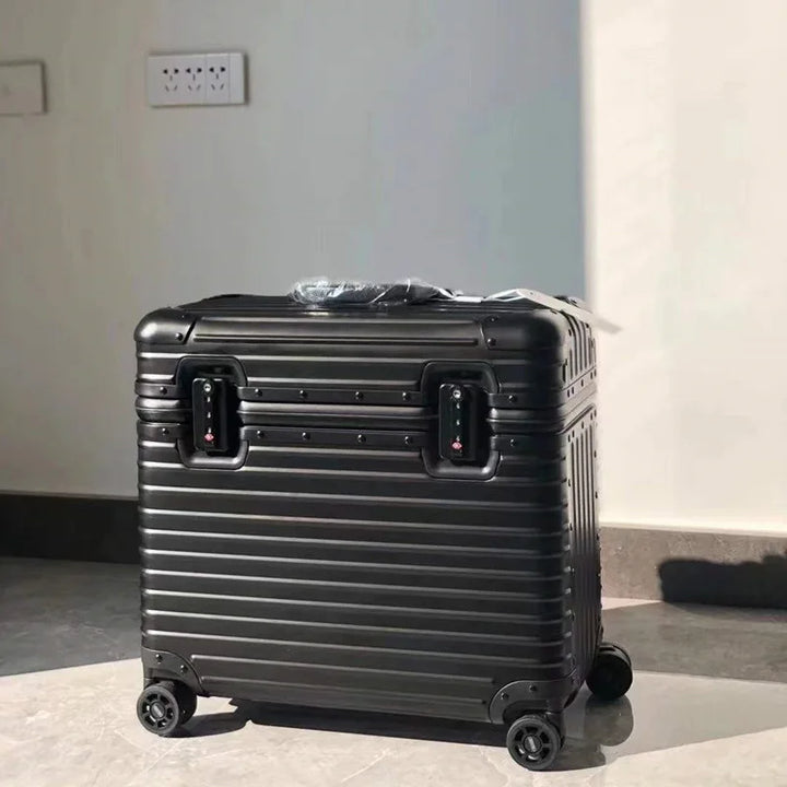 Monaco aluminium-magnesium reiskoffer. Premium hardcase met TSA slot, perfecte spinner voor comfortabel en stijlvol reizen.