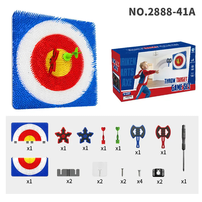 Magnetisch dartbord voor kinderen, verbetert coördinatie en concentratie, leuk spel.