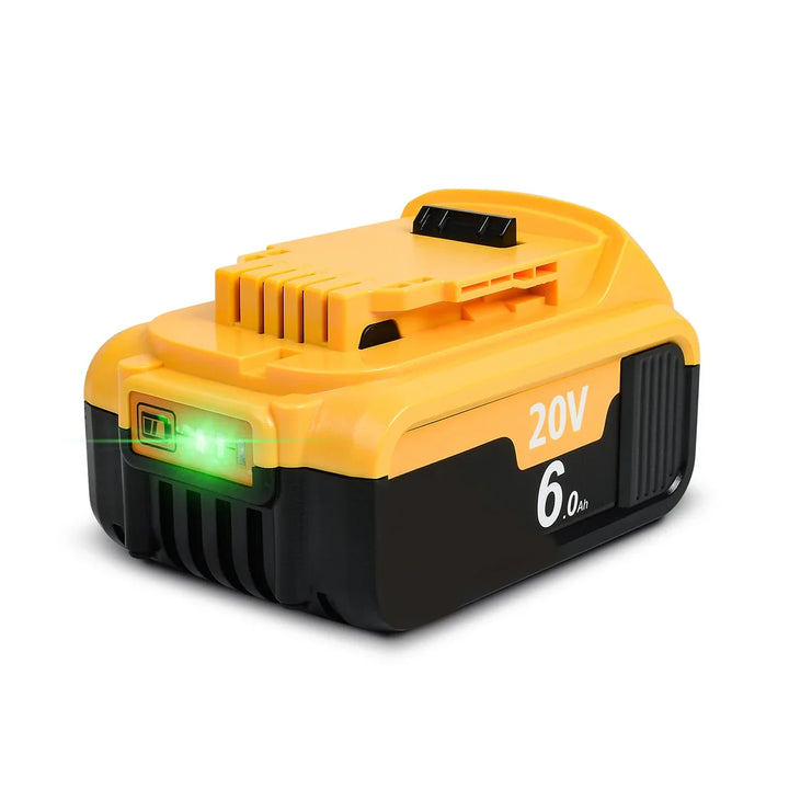 Duurzame 20V Li-ion accu met lader, perfecte vervanging voor uw powertools, diverse capaciteiten.