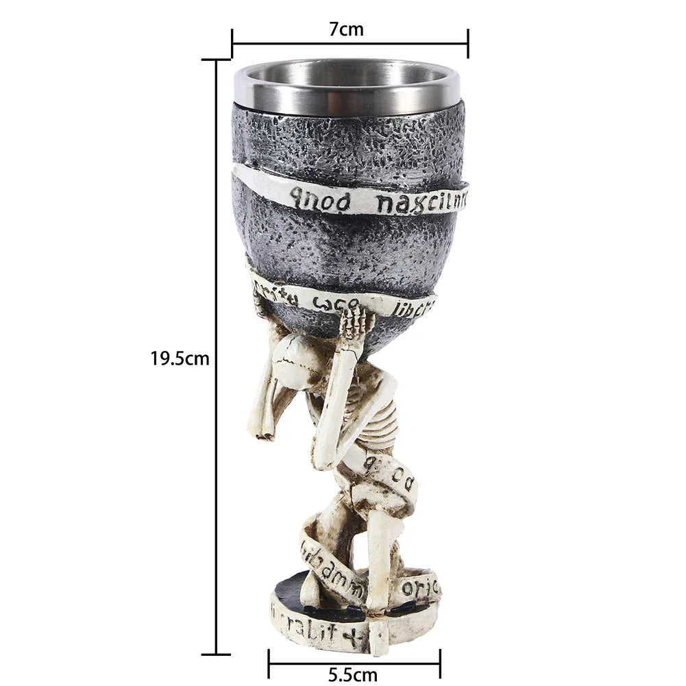 Geniet in stijl met deze unieke middeleeuwse mok, perfect cadeau voor mannen. Stoere viking beker.