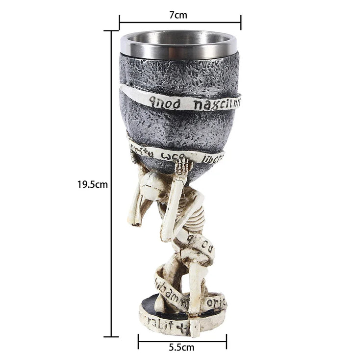 Geniet in stijl met deze unieke middeleeuwse mok, perfect cadeau voor mannen. Stoere viking beker.