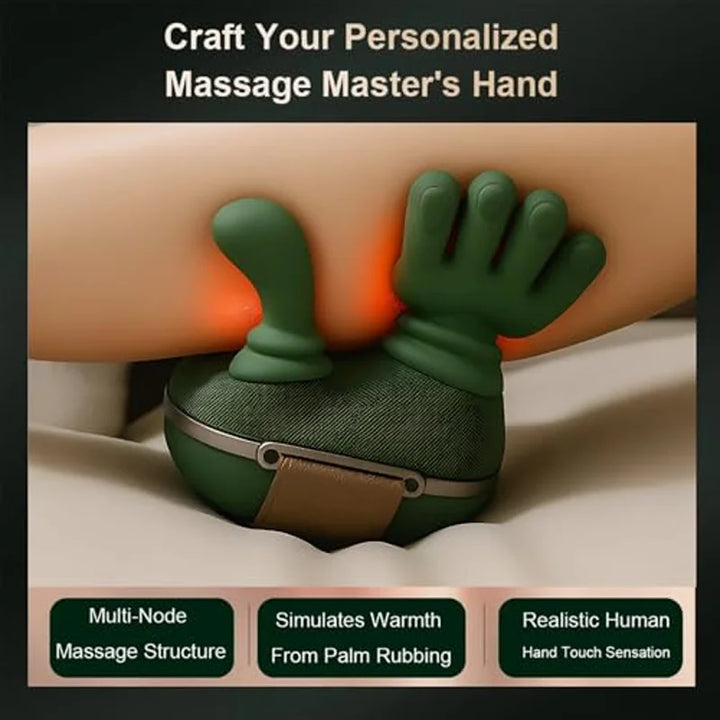 Verlicht nek- & schouderpijn effectief met de draagbare shiatsu massager en therapeutische warmte.