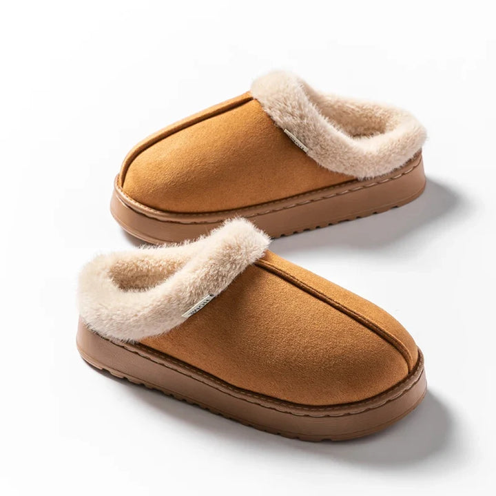 Fluffy winterslippers, unisex model, warm en antislip. Ideale comfortabele pantoffels voor dames en heren.