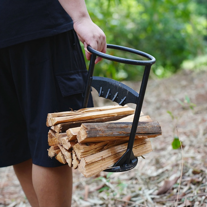 Zware, duurzame brandhoutkliever van hoogwaardig metaal voor jarenlang betrouwbaar hout splijten van brandhout.