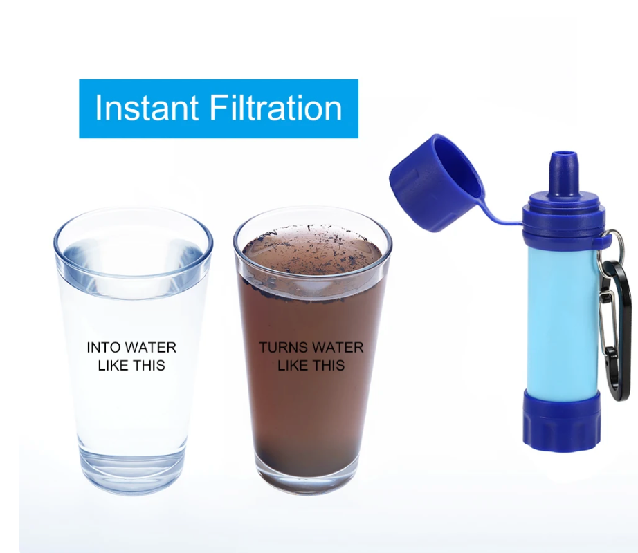 PureTrail 1200 outdoor waterfilter voor zuivering van drinkwater. Onmisbaar voor kamperen, wandelen, survival en noodsituaties.
