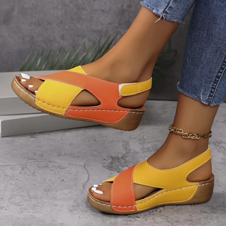 Casual dames zomer sandalen, lichtgewicht en ademend, perfect voor wandelen, strand en ontspanning.