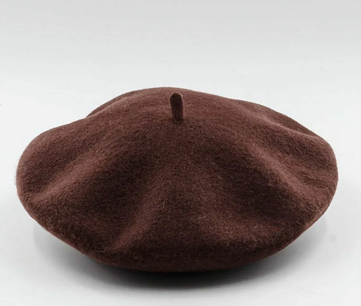 Dames wollen Marlene baret, een warme en modieuze keuze voor de winter. Tijdloos accessoire.