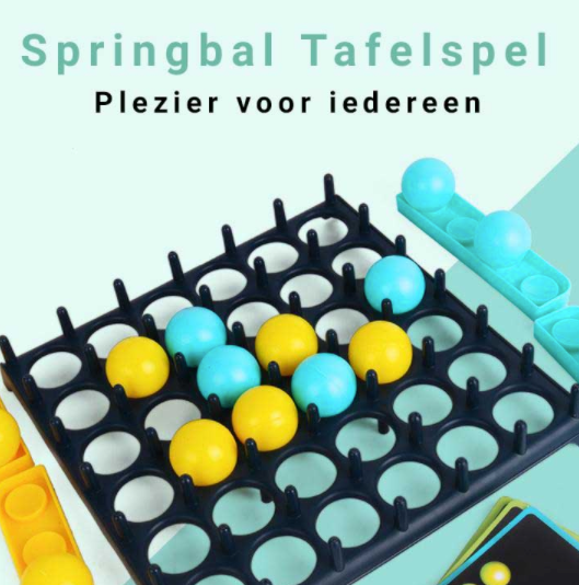 JumpGame Familiespel doos. Bordspel voor hilarisch familieplezier, geschikt voor jong & oud.