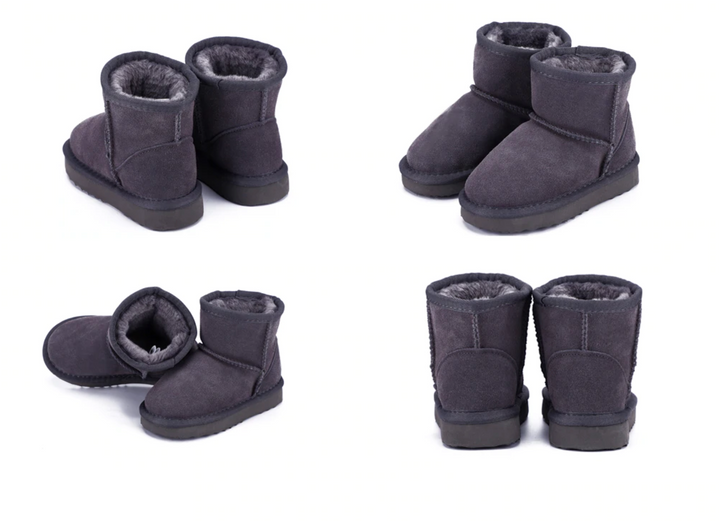 Stevige LisanneBoots kinderschoenen, warm en waterdicht, voor comfortabele winterwandelingen.