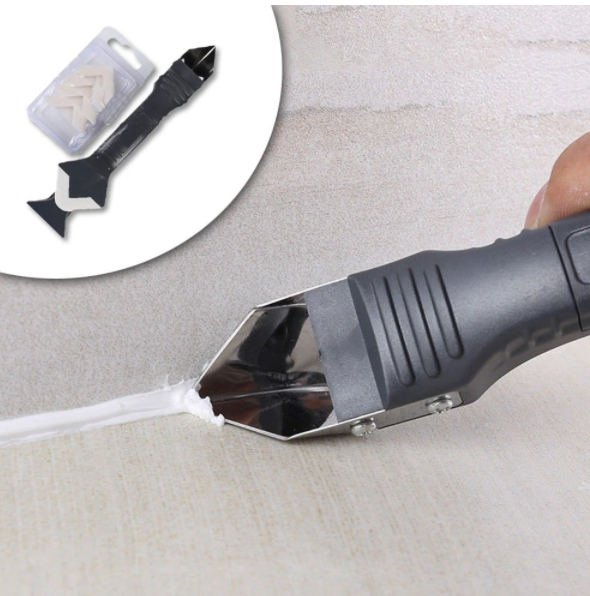 Fles EasyKit lijmverwijderaar voor moeiteloos verwijderen van lijm, kit en siliconen. Essentieel gereedschap.