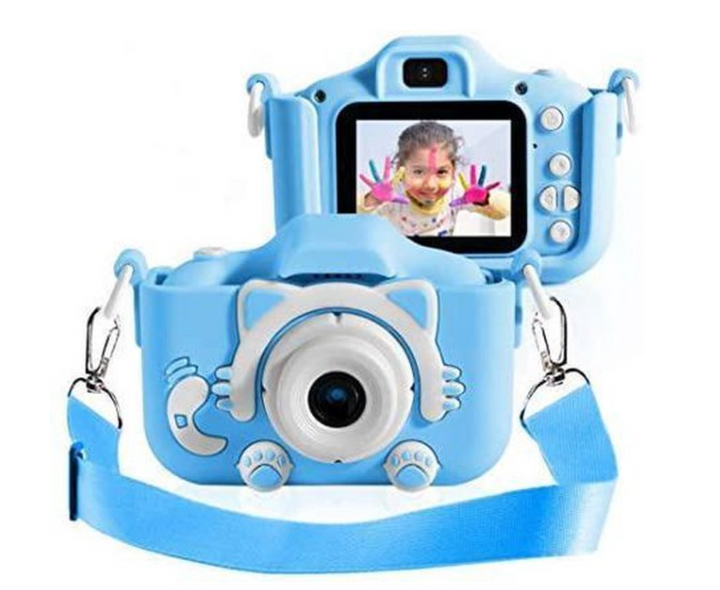 Leuke educatieve kindercamera met HD video, games en 16GB geheugenkaart. Ontwikkel fotografievaardigheden.