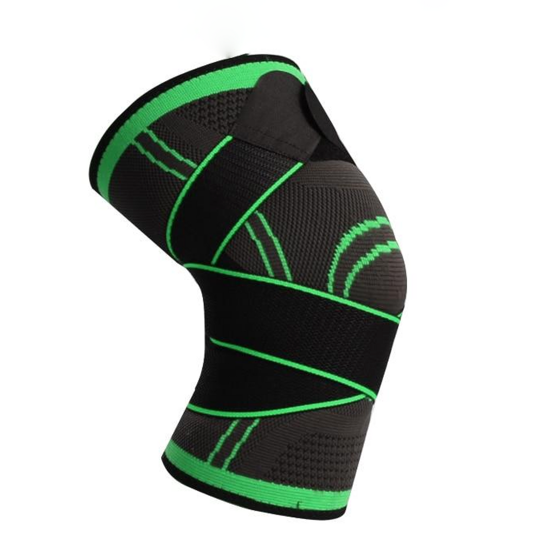 Volledige 360 compressie kniebrace voor stabiliteit, pijnverlichting en ondersteuning van de knie.