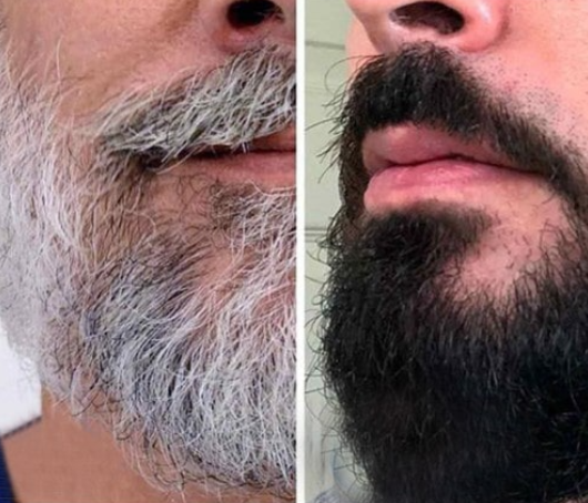 Shampoo bar voor mannen met grijs haar & baard. Natuurlijke anti-grijs formule voor haarverzorging.
