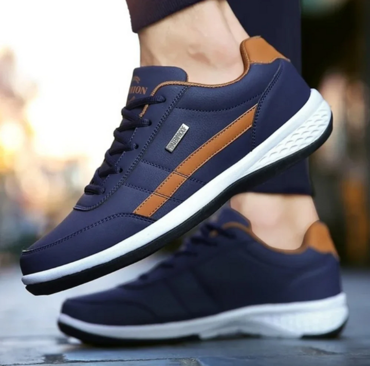 Robuuste Luca orthopedische heren sneakers, perfect voor een actieve levensstijl en duurzame ondersteuning.