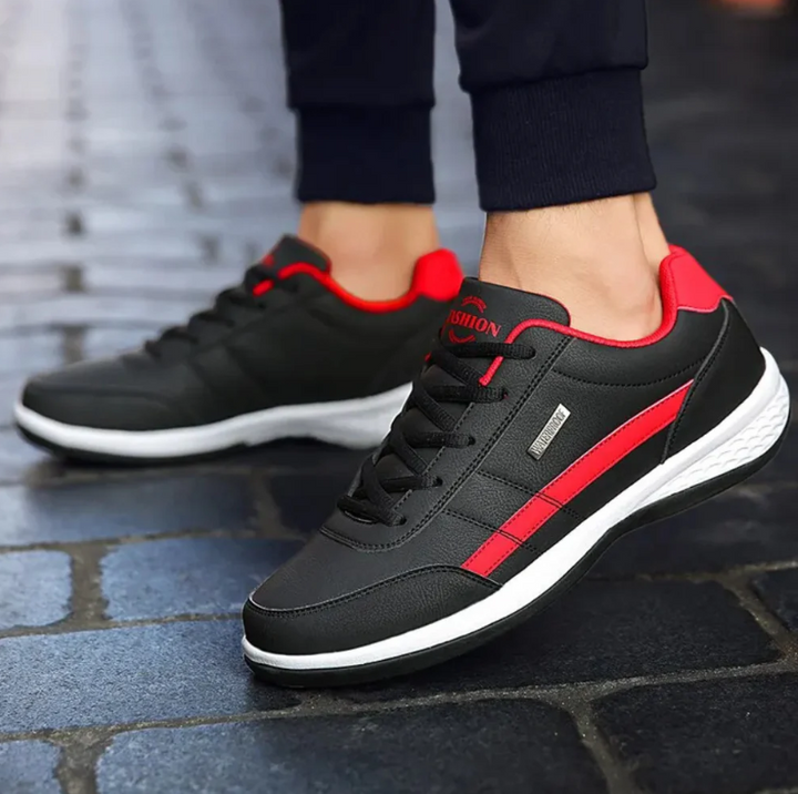 Gezonde voeten met Luca heren orthopedische sneakers, bieden actieve ondersteuning en pijnverlichting.