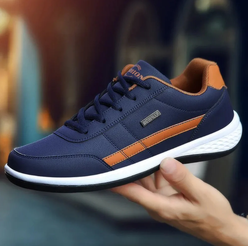 Orthopedische heren sneakers Luca: comfortabele schoenen voor dagelijkse voetondersteuning en pijnverlichting.