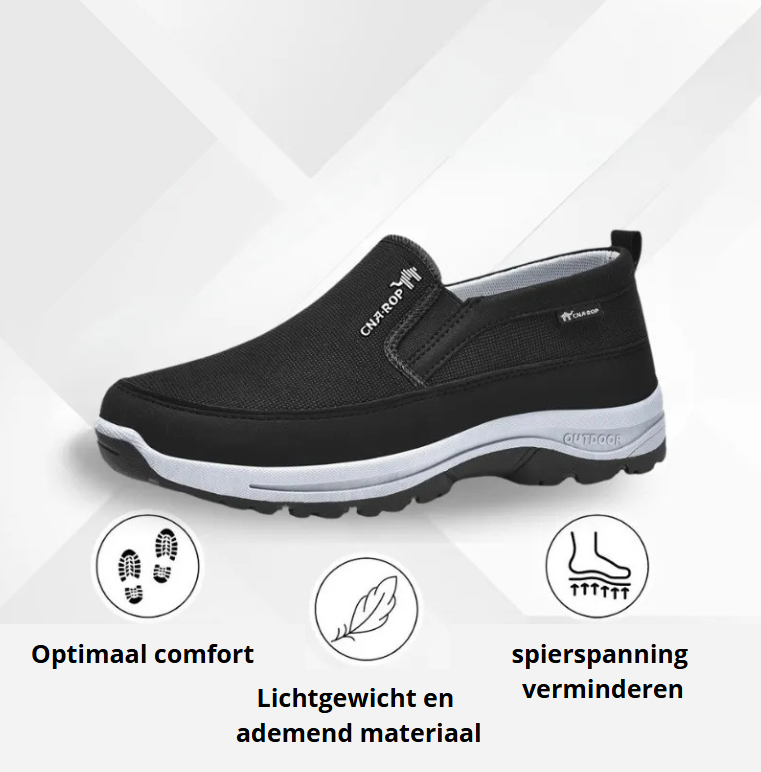 Heren orthopedische sneakers, comfortabel en sportief voor dagelijks gebruik.