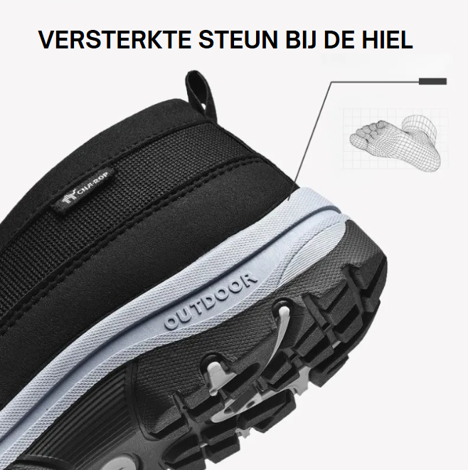 Orthopedische heren sneakers die voetpijn verlichten, voor maximaal draagcomfort.