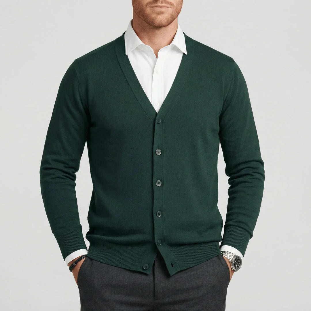 Alexander heren slim fit vest, lange mouwen, een moderne en comfortabele toevoeging aan je herengarderobe.