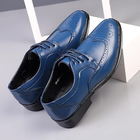 Formele heren veterschoenen, Sebastian wingtip, bieden perfecte pasvorm en comfort; ideaal voor zakelijke dagen.