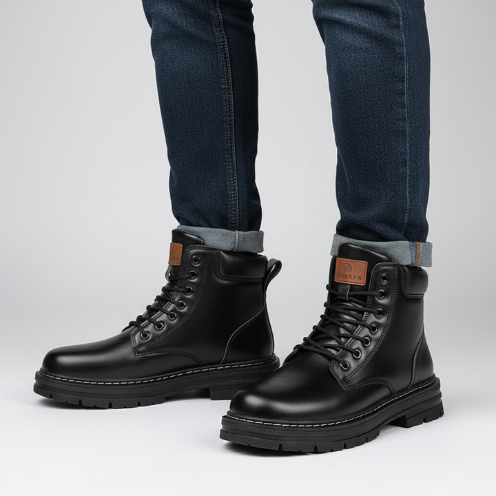 Casual heren laarzen 'Miles' in Britse stijl. Comfortabel en robuust, perfect voor dagelijks gebruik.
