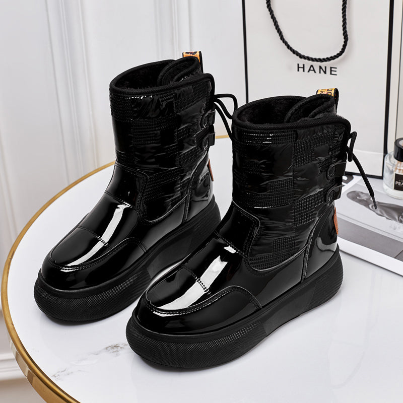 Trendy Rinnie dames winterlaarzen, ultiem warm & waterdicht voor de wintercollectie. Comfortabele antislip schoenen.