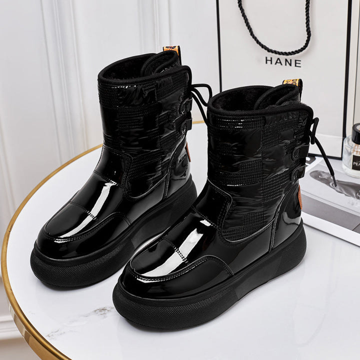 Trendy Rinnie dames winterlaarzen, ultiem warm & waterdicht voor de wintercollectie. Comfortabele antislip schoenen.