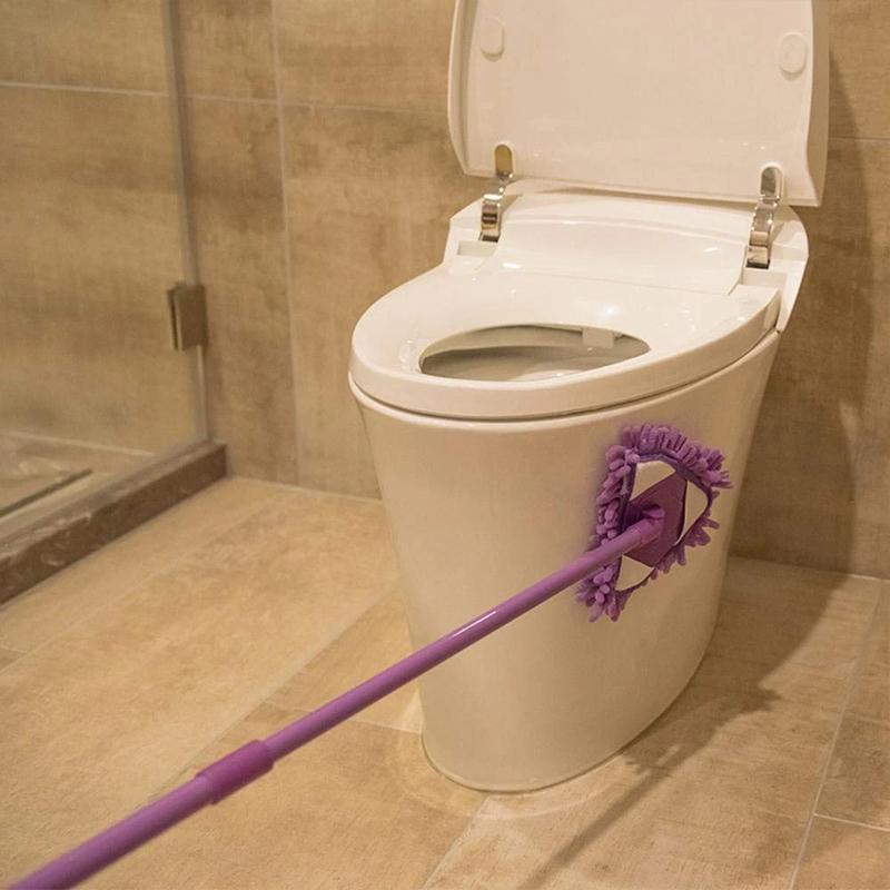 Ergonomische MiniMop dweil voor gemakkelijk en snel reinigen; maakt schoonmaak een fluitje van een cent.