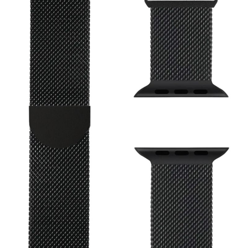 Innovatieve Milanese Apple Watch armband, roestvrij staal, flexibel, verstelbaar en superieur qua design.