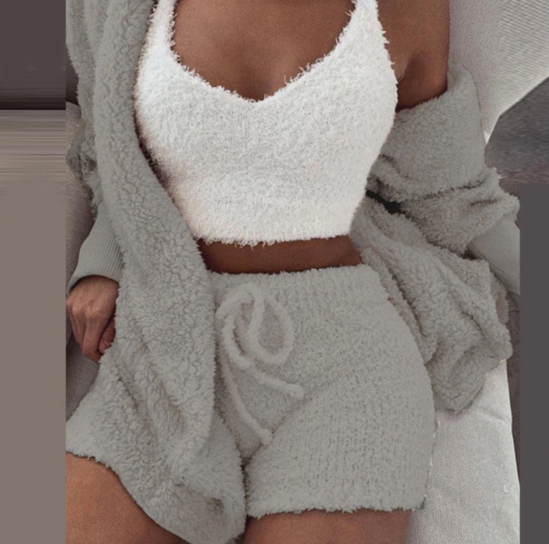 Zacht en ademend dames kleding set, ontworpen voor ultiem comfort en ontspanning.