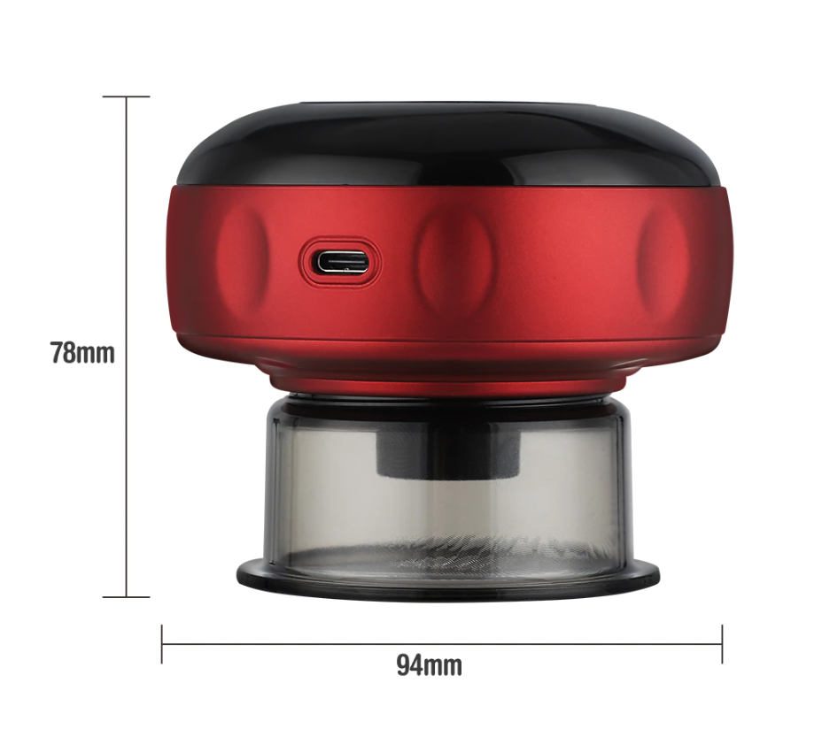 Geavanceerde elektrische cupping set met warmtefunctie; ontspanning en verlichting van spierspanning.