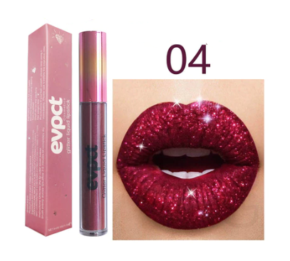 Diamanten lippenstift vangt het licht, geeft glanzende, waterproof lippen met een luxe uitstraling.