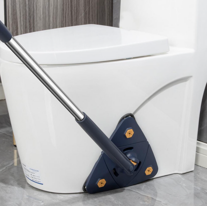 EasyClean ProSwivel 360° microvezel mop voor moeiteloze vloerreiniging, flexibel en efficiënt huishouden.
