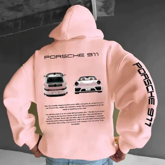 Modieuze oversized racing hoodie met unieke graphics. Zachte stof en ruime pasvorm voor ultiem comfort en stijl.