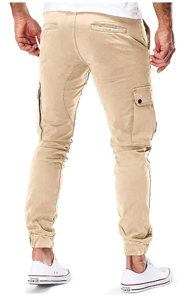 Comfortabele Hayes heren cargobroek, perfect voor een actieve levensstijl; sportief en stijlvol.