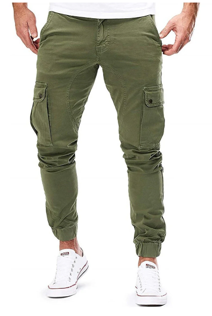 Duurzame Hayes herenbroek, ideaal voor dagelijks gebruik en avonturen; casual en functioneel.