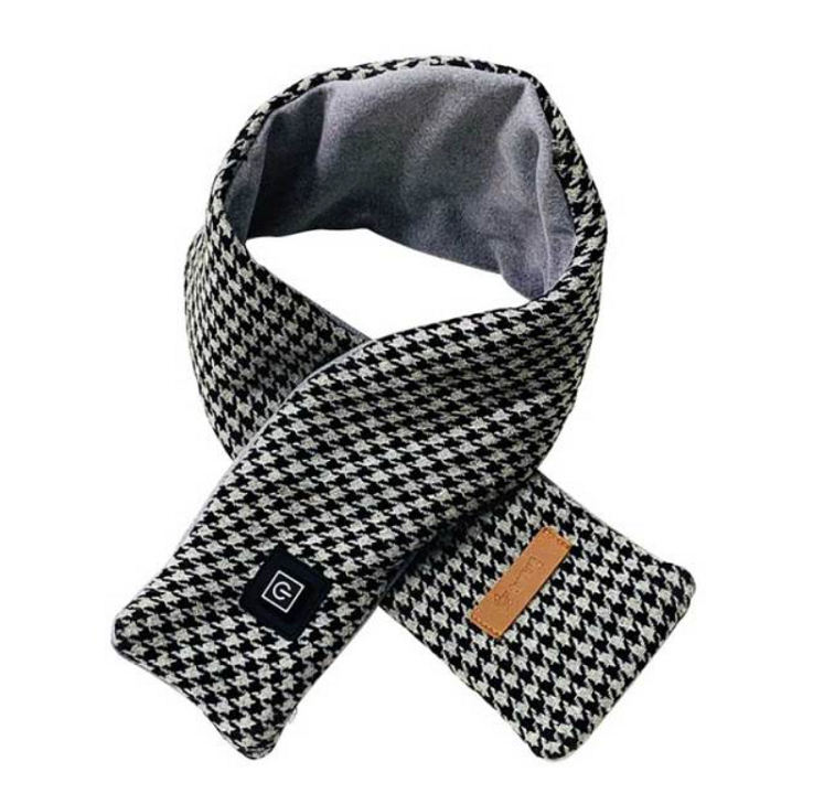 Comfortabele verwarmende nekwarmer, unisex sjaal voor pijnverlichting in nek en schouders, heerlijk warm.