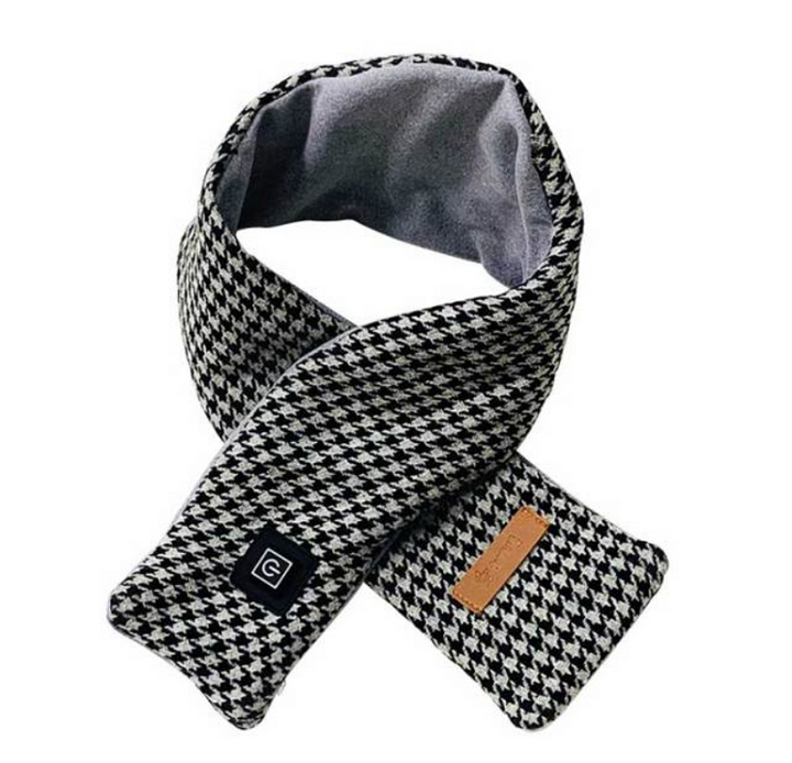Comfortabele verwarmende nekwarmer, unisex sjaal voor pijnverlichting in nek en schouders, heerlijk warm.