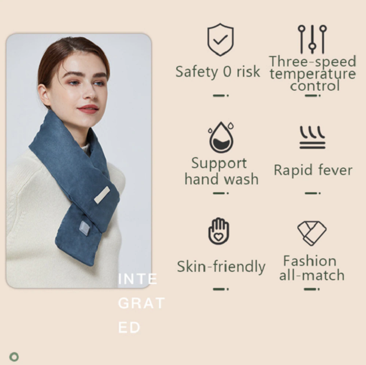 Essentiële unisex verwarmendesjaal, zacht en warm, een must-have accessoire voor comfort in de winter.