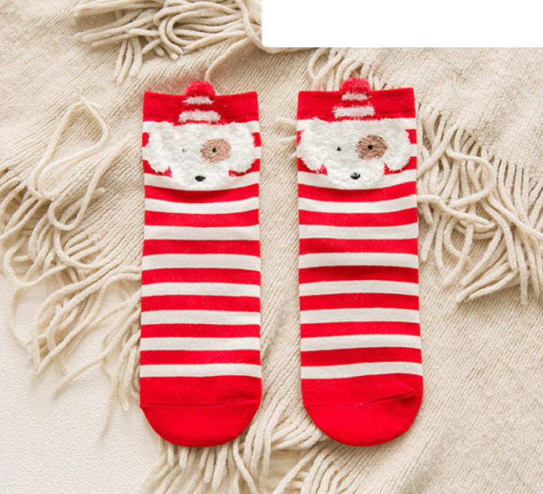 Modieuze unisex kerstsokken, warm, comfortabel en antislip. Perfect voor winter en gezellige feestdagen thuis.