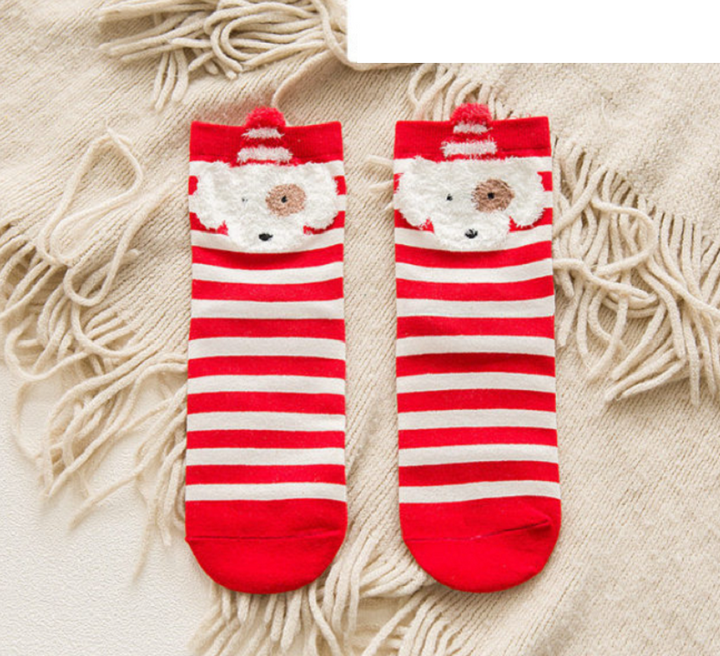 Modieuze unisex kerstsokken, warm, comfortabel en antislip. Perfect voor winter en gezellige feestdagen thuis.